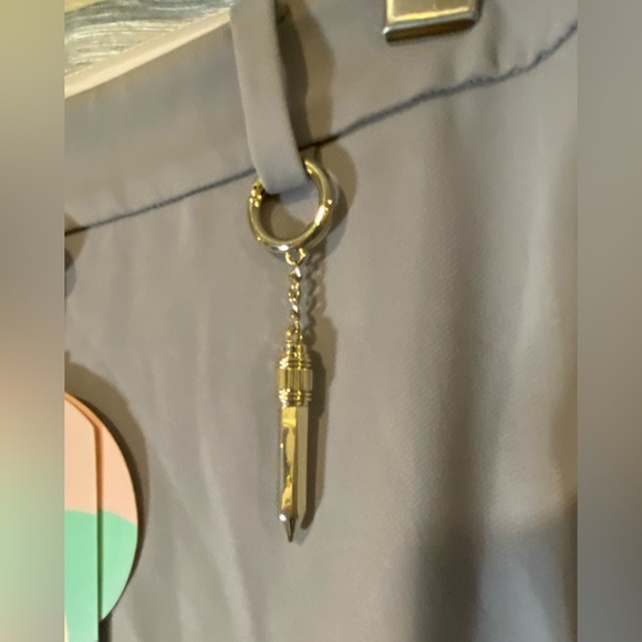 NWT Gray/Purple Ted Baker Ankle Length Pants - Picture 4 of 8